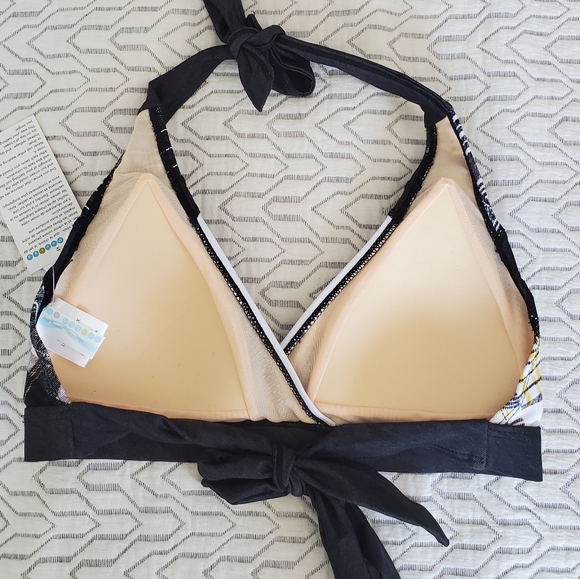 FREE ADD ON lle Moorea Printed Bathing Suit Top Size Medium - Picture 3 of 8